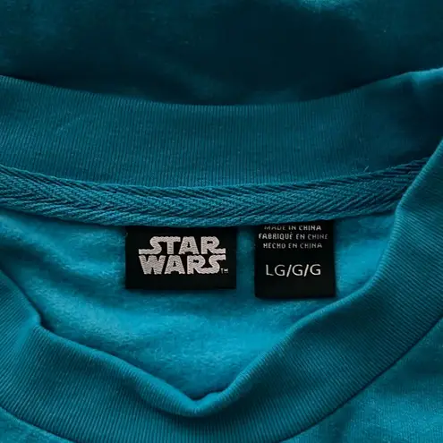 Star Wars Disney Crewneck Sweatshirt in Blue, Size L New w/Tag
