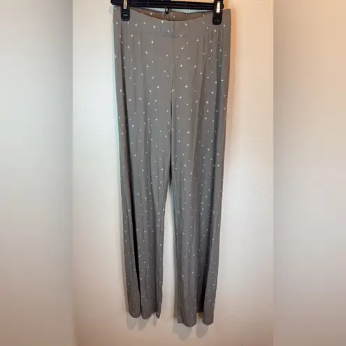 SKIMS NWOT Women’s Star Print Soft Heather Gray Lounge Sleep Pants Size XS