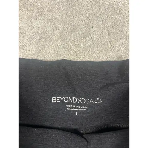 Beyond Yoga Pants Small Womens Gray Spacedye Midi Jogger Slim Fit Flaw*