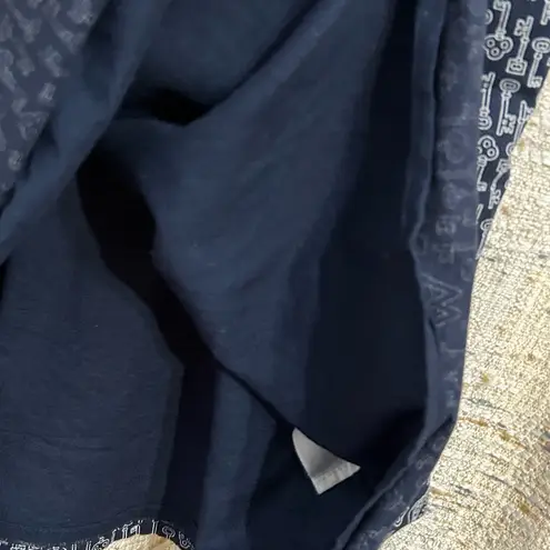 Jack Wills Fabulously British Key Print Sleeveless Dress