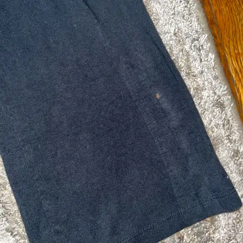 Eye Candy 2010s Black Flared fold over leggings