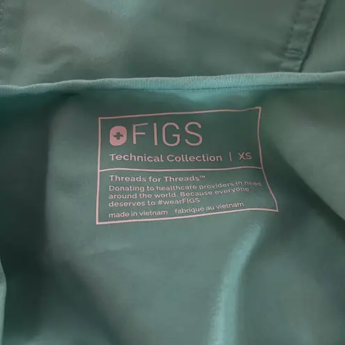 FIGS  Limited Edition Surgical Green Scrub Set Size XS Catarina Top Zamora Jogger