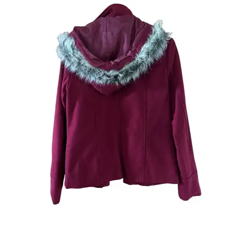 Delia's Women's  Burgundy Coat Size M