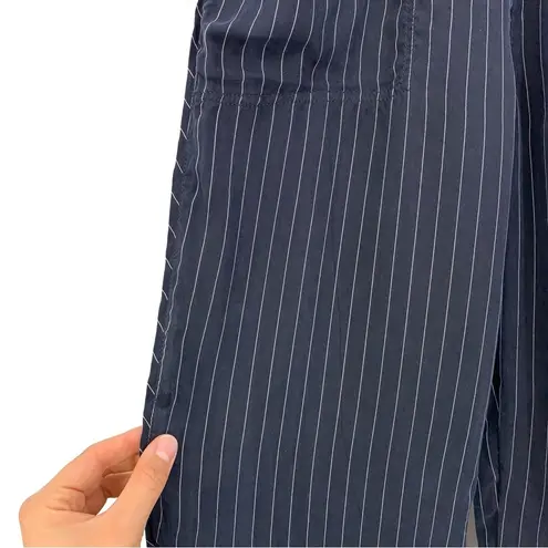 Lou & grey  Pinstripe Jumpsuit Navy Blue S