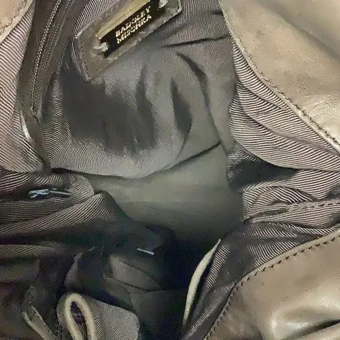 Badgley Mischka Large Chain Leather Shoulder Bag