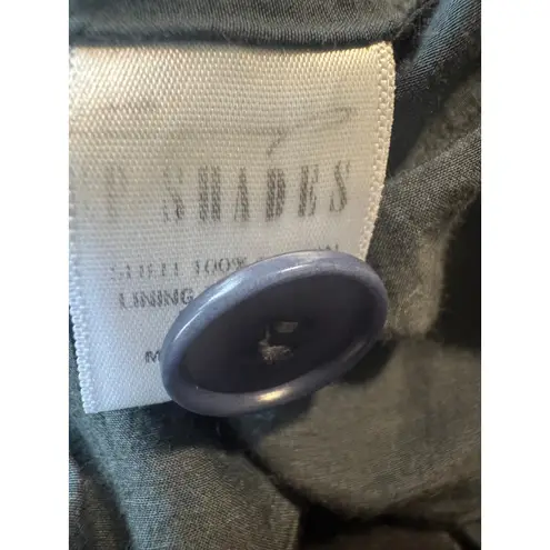 CP Shades Velvet Button-Front Jacket – Gray – Women’s-Estimated Size Small