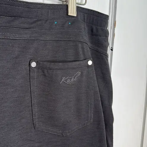 Kuhl Mova Gray Heather Skirt Shorts Skort W1497 Sz XL