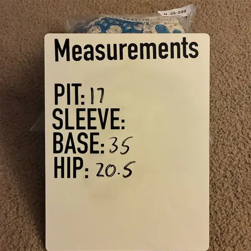 Kings Road Women's Blue Cream Floral Crochet Sheath Dress Size L Knee Length Size L