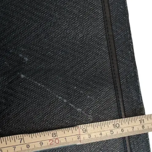 Mark Cross 1845 Vintage Textured Black Leather Portfolio Laptop Sleeve 16” WORN