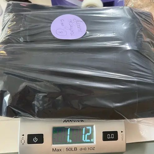 Jenni Kayne Wide Leg Corduroy Pants Navy Blue High Waist Size 8