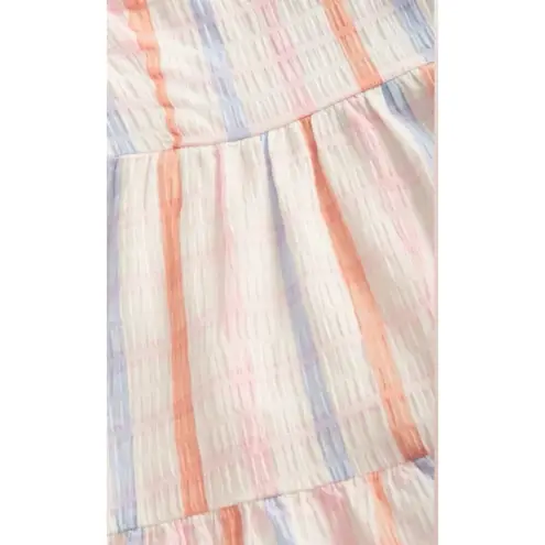 City Chic CCX Pastel Plaid Tiered Cotton Mini Dress Multicolor Size 14 XL