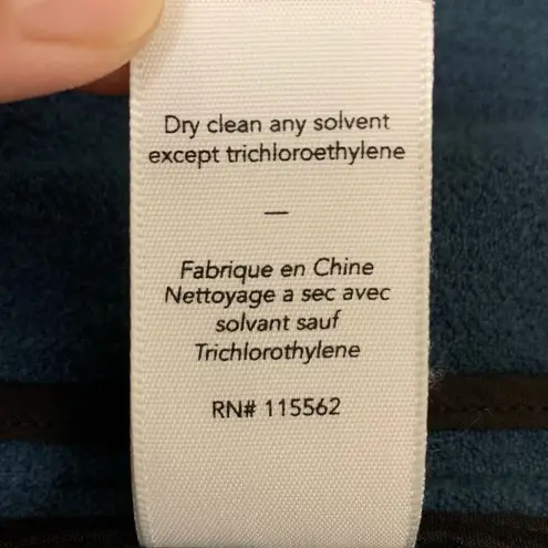 Elizabeth and James Linen Blend Size Large Trans Tegan Biker Vest - Image 13