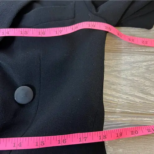 Giorgio Armani double breasted blazer black