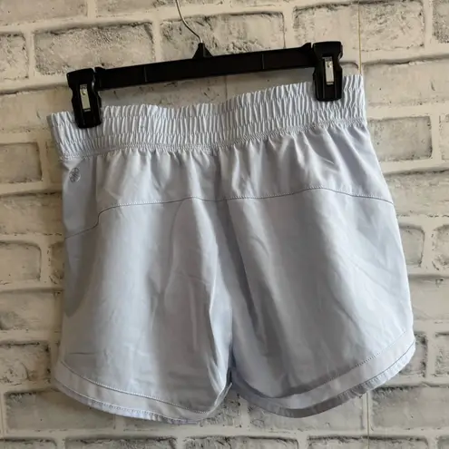 Gaiam Women’s light blue 3” lined athletic shorts XS