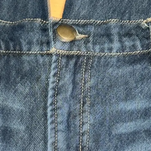 Westbound  Dark Blue Relaxed Wide leg Frayed Hem Jeans Size 20W