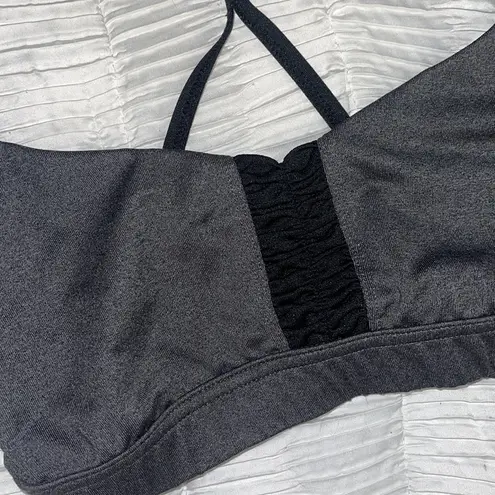 Champion Grey and black  sports bra