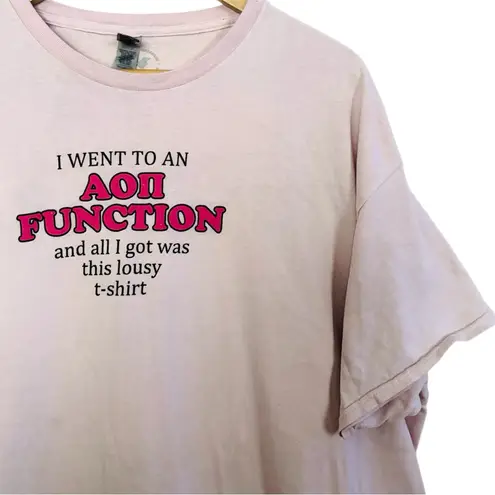 University Tees 💥 I Went to An Alpha Omicron Pi Function Crewneck Top