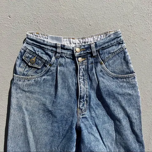 Bill Blass Vintage late 80s 90s high rise pleated baggies mom jeans tapered