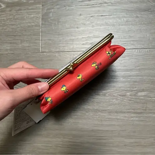 snoopy peanuts makeup case mini bag clutch Red