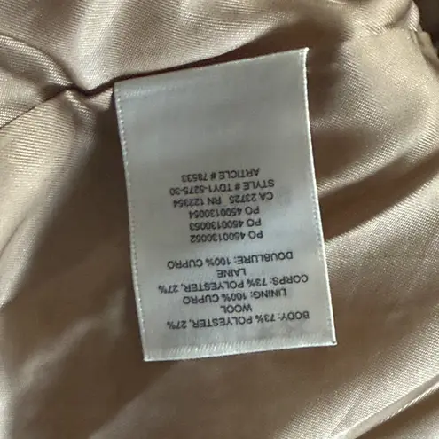 Babaton Camel Teddy Bear Coat- Short Size 2 S/M