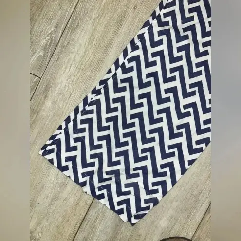 All For Color Linen Trouser Beach Pants  White Navy S