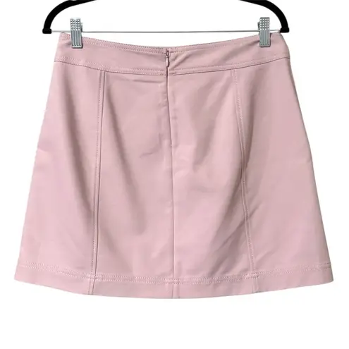 EXPRESS  women’s size 8 light pink mini skirt with criss cross design not lined