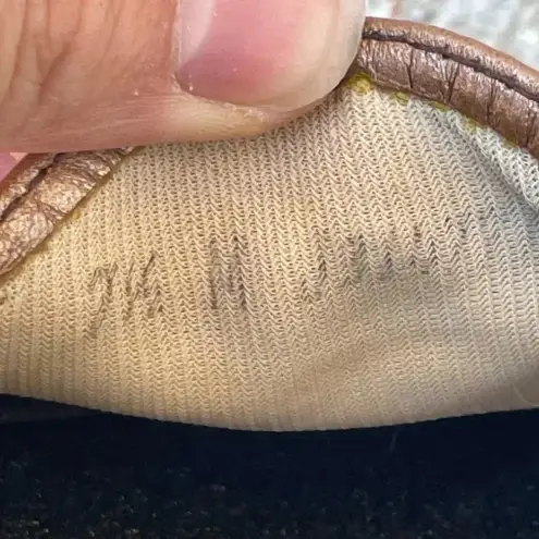 SAS Womens Copper Gold Comfort Loafers Shoes Slip On Size 7.5