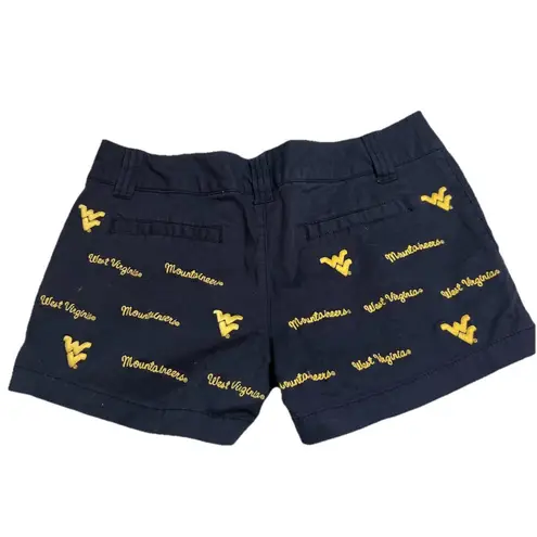 Vintage College Classics West Virginia Mountaineers Shorts Women’s Size 3 Y2K Blue