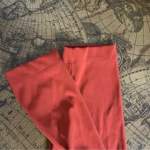 Koral NWOT Drive High Rise Blackout Activewear Gym Legging Rouge Red Orange sz S