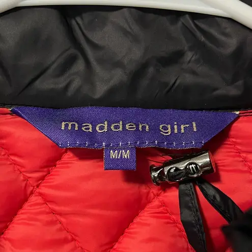 Madden Girl NWT  Black Lightweight packable puffer size medium