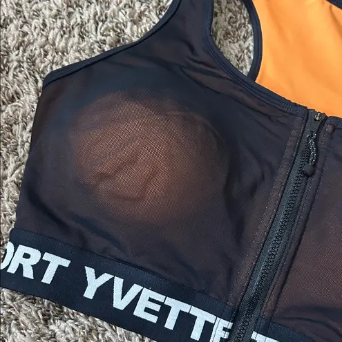 Yvette Radiant Mesh Design Zip