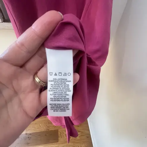 Dress the Population Nicole Sweetheart Neck Cocktail Fuchsia Dress Size L $148