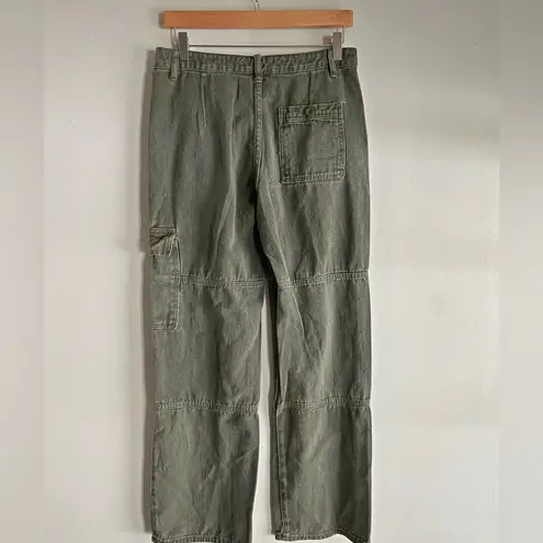 Vintage 90’s y2k green cargo baggy pants Size M