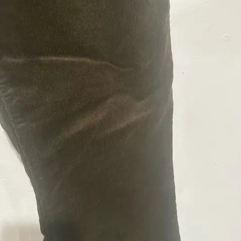 frame denim FRAME LE CROP MINI BOOT CORDUROY Size 29 Dark Olive