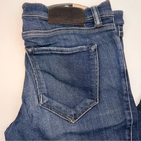 All Saints Ashby Low Rise Skinny Fit Medium Dark Wash Denim Jeans Size W28