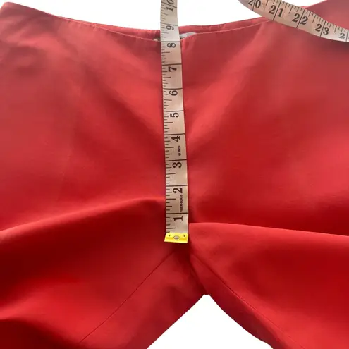 Emilio Pucci Firenze Made in Italy Orange Red Straight Leg Pants EU 40 US 6-8