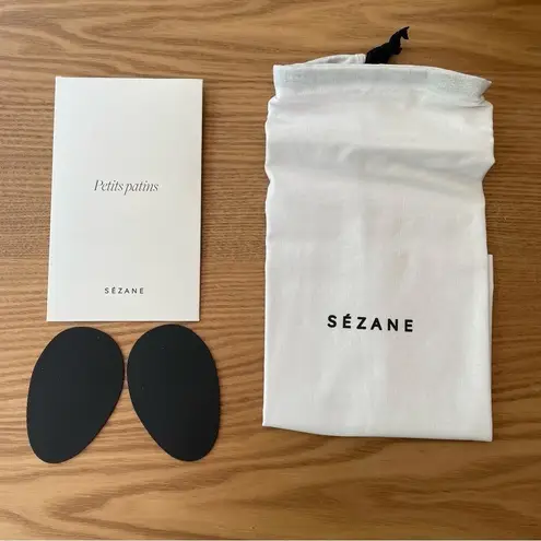 Sézane Sezane Alicia Heeled Booties 6.5 NIB Lace Up Suede Leather French Almond Toe