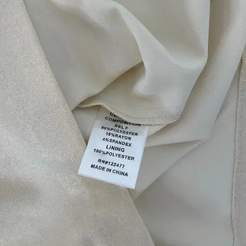 Nsr NWT Women’s White Bodycon Mini Dress Size S