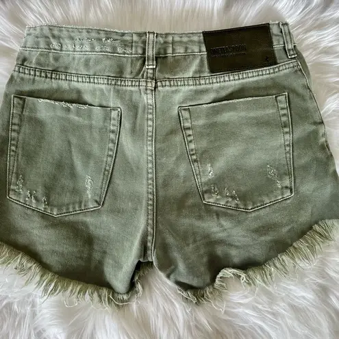 One Teaspoon  Super Khaki High Waist Bonita Shorts