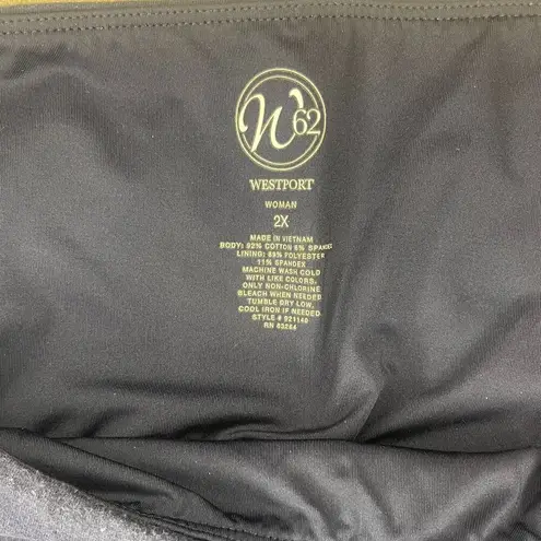 Westport W62 Women’s Leggings Blue Stretch Yoga Pants Size 2X