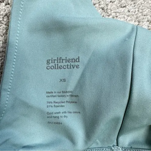 Girlfriend Collective NWT  Onesie Scoop Unitard Jumpsuit in Pond Blue Size XS