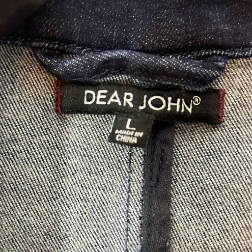 Dear John Denim Blazer Large