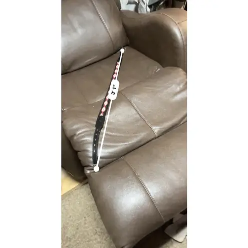 Black Beaded Women's Belt Sz 30