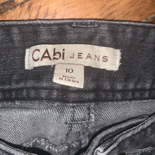 CAbi  washed gray flared normcore 10 comfortable jeans