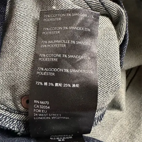 Pilcro and the Letterpress Anthropologie Pilcro High-Rise Moto Denim Leggings Blue Size 25