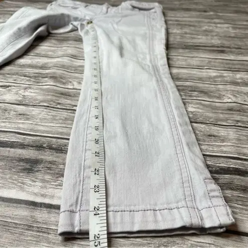 Pilcro and the Letterpress Tuxedo Seam Slim Straight Leg Jeans 27 Light Purple