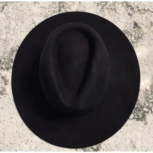 Lack of Color The Grove Hat Black Wool Size Large 59cm