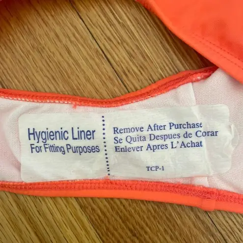 Salt + Cove Solid‎ High Cut Bikini Bottoms Swimsuit Orange Junior Medium Size undefined