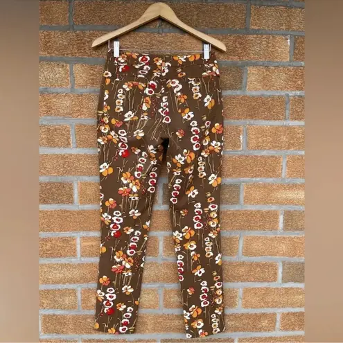 J. McLaughlin Floral print cotton Pants size 2