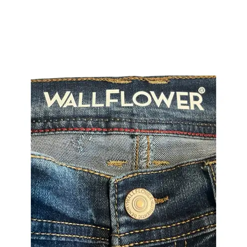 Wallflower Jeans Womens Juniors 1 Flirty Curvy High Rise Skinny Blue $44 MSRP Size undefined